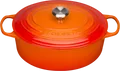 Produktbild: Le Creuset Ovaler Bräter 31 cm Orangerot 21178310902430