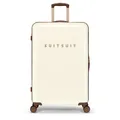 Produktbild: SUITSUIT Koffer Groß 76 cm - Hartschalen Reisekoffer mit Rollen - TSA-Schloss - 94 L - Fab Seventies Antique White