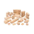 Produktbild: BRIO World 36030 Schienensortiment Deluxe - 70-teiliges Set mit Schienen, Weiche