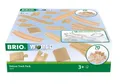 Produktbild: Brio World Eisenbahn Schienen Deluxe Schienensortiment 70 Teile 36030