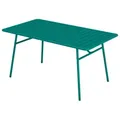 Produktbild: Vente-Unique Gartentisch, Blau, Metall, Uni, Rechteckig, 80x74.5x160 cm, Gartenmöbel, Gartentische, Gartentische