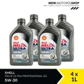 Produktbild: Shell Helix Ultra Professional AG 5W-30 Opel API SN Motoröl 4x1 Liter = 4 Liter