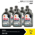 Produktbild: Shell Helix Ultra Professional AG 5W-30 Opel API SN Motoröl 7x1 Liter = 7 Liter