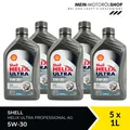 Produktbild: Shell Helix Ultra Professional AG 5W-30 Opel API SN Motoröl 5x1 Liter = 5 Liter
