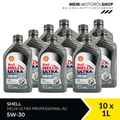 Produktbild: Shell Helix Ultra Professional AG 5W-30 Opel API SN Motoröl 10x1 Liter= 10 Liter