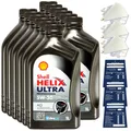 Produktbild: 12 Liter original Shell Helix Ultra Prof. AG 5W30 Motoröl 550040557 ACEA C3 SET