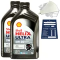 Produktbild: 2 Liter original Shell Helix Ultra Prof. AG 5W30 Motoröl 550040557 ACEA C3 SET