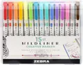 Produktbild: ZEBRA Mildliner Brush and Marker FluorescentSet 15 Pack (78115)