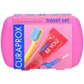 Produktbild: CURAPROX TRAVEL Set rosa