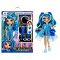 Produktbild: Rainbow High Creative Crystals Skyler - Blaue 28 cm Modepuppe mit Ma (US IMPORT)
