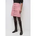 Produktbild: STREET ONE Minirock mit durchgehender Knopfleiste rosa 34