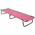 Produktbild: vidaXL Klappliege Stahl Rosa