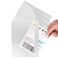 Produktbild: ® Lieferscheintaschen selbstklebend 100 Stück DIN C5 für A5 I Transparente Ve...