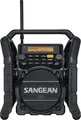Produktbild: Sangean U-5 Konstruktion DBT Radio - Schlagfeste Radio mit DAB+, FM, AUX, Bluetooth - Wasserdicht - Staubdicht - Stoßfest - Schwarz