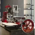 Produktbild: Berkel Volano B3 rot Schwungradmaschine mit Blumenrad