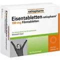Produktbild: Eisentabletten ratiopharm 100mg