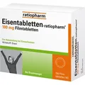 Produktbild: Eisentabletten-ratiopharm 100 mg 100 St
