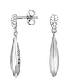Produktbild: Esprit Damen-Ohrhänger JW50001 925 Silber rhodiniert Zirkonia weiß Rundschliff 2.8 cm - ESER93036A000