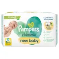 Produktbild: Pampers Harmonie New Baby Feuchttücher Plastikfrei 3 Packungen = 138 Baby Feuchttücher