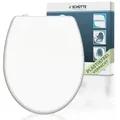 Produktbild: Duroplast WC-Sitz WHITE, mit Absenkautomatik und Schnellverschluss