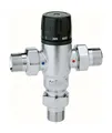 Produktbild: Caleffi thermostatischer Warmwassermischer 3/4 Zoll 30-65 °C Verbrühschutz