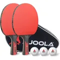 Produktbild: JOOLA Tischtennis-Set DUO CARBON, 2 TT-Schläger + 3 TT-Bälle
