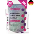 Produktbild: FBGC Levaka 150 Gramm Holographischer Glitzer für deine Glitzer Tapete – 2 Po