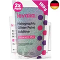 Produktbild: FBGC Levaka 150 Gramm Holographischer Glitzer für deine Glitzer Tapete – 2 Po