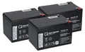Produktbild: Kompatibler Akku E Roller E Scooter Quad E Bike 36V 3x 12LCP-12 12V-13Ah AGM QB