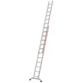 Produktbild: Hymer Schiebeleiter zweiteilig 2x6 Sprossen AH 3,42m