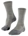 Produktbild: Falke Trekkingsocke TK2 Wool (leicht gepolstert, für lange Wanderungen) grau Herren - 1 Paar, Größe: 42-43