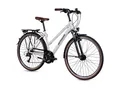 Produktbild: Airtracks Trekkingrad Damen Trekking Fahrrad 28 Zoll Trekkingrad TR.2820L, 24 Gang SHIMANO ACERA RD-T3000, Kettenschaltung, Weiß Matt - Rahmenhöhen 48 cm & 52 cm » Mod. 2026