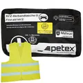 Produktbild: PETEX 2 in 1 Verbandtasche Plus, Inhalt nach DIN13164:2022 in Schwarz, Erste-Hilfe, First-Aid-Kit