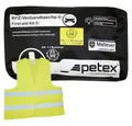 Produktbild: Petex Warndreieck Petex 43939704 Plus schwarz DIN 13164:2022 inkl. Warnweste gelb EN 204