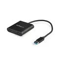 Produktbild: StarTech.com USB 3.0 auf Dual HDMI Adapter, USB 2x HDMI Monitor Konverter für Windows(macOS/ChromeOS/Linux nicht unterstützt)