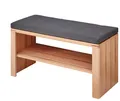 Produktbild: Innostyle Schuhbank inkl. Kissen, 1 Boden, FSC Kernbuche teilmassiv - 90x48x40cm (B/H/T)