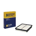 Produktbild: HENGST - Luftfilter E1129L - Luft-Filtereinsatz für KFZ - Hochwertiger Motorluftfilter für Otto- oder Dieselmotor - Schutz für Motoren - Wasserbeständig