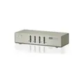 Produktbild: ATEN CS74U - KVM-/Audio-Switch - 4 x KVM/Audio - 1 lokaler Benutzer - Desktop - Gleichstrom (CS74U-AT)