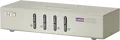 Produktbild: ATEN CS74U - 4-Port KVM Switch, VGA, USB, Audio