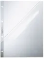 Produktbild: Leitz 4784-00-03 100er Prospekthüllen oben und Lochseite offen Oberteil mitgeloc