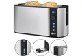 Produktbild: Balter Toaster TS-04-LCD Edehlstahl Silber, Langschlitz, für 4 Scheiben, 1500 W, LCD Restzeitanzeige, Auftaufunktion