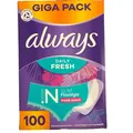 Produktbild: Always Slipeinlage Slim 300 Multiform Daily  Extra Fresh  Damenbinden 3x100 St.