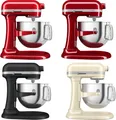 Produktbild: KitchenAid 5KSM70SHXEBK, Standmixer, Schwarz, Grau, Edelstahl, Schlagen, Kneten, Mixen, 1,09 m, 6,6 l, CAST IRON BLACK