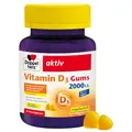 Produktbild: Doppelherz Vitamin D3 - Vitamin D trägt zur normalen Funktion des Immunsystems bei - 40 leckere Gums mit Zitronen-Geschmack