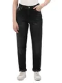 Produktbild: Calvin Klein Damen Jeans Hose Mom Jean Tapered Fit, Schwarz (Denim Black), 27W/30L