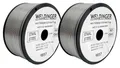 Produktbild: Fülldraht D100 0,8 mm 1kg MIG/MAG-Schweißdraht NoGas 2 Rollen im Set - WELDINGER