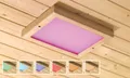 Produktbild: Sauna LED-Farblicht Saunaleuchte Saunalampe Saunalicht Saunabeleuchtung Karibu