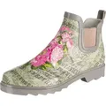 Produktbild: Beck Damen Gummistiefel Regenstiefel Kurzschaft Stiefel Stiefelette, Farbe:Mehrfarbig, Schuhgröße:EUR 38, Artikel:-869 Landlust - 38