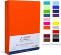 Produktbild: Camry Spannbettlaken CLASSIC, Jersey Baumwolle, Gummizug: rundum, viele Farben, alle Matratzenhöhen, Bettlaken, Spannbetttuch