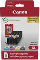 Produktbild: 4 Canon Druckerpatronen Tinte CLI-551 XL BK/C/M/Y Photo Value Pack + Fotopapier